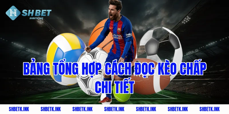 Bảng Tổng Hợp Cách Đọc Kèo Chấp Chi Tiết